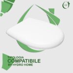 Copriwater HH018 fissaggio dal basso compatibile con vari modelli termoindurente bianco - immagine 4