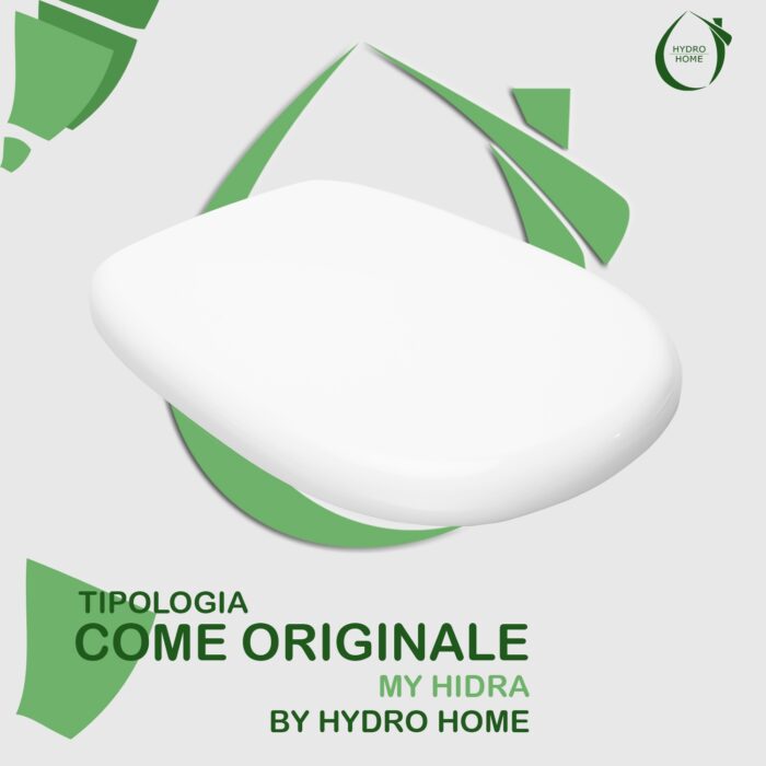 Copriwater My Hidra termoindurente avvolgente bianco come originale - immagine 4