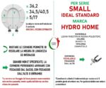Copriwater Small Ideal Standard legno rivestito in resina poliestere - immagine 4