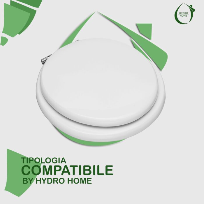 Copriwater Small Ideal Standard legno rivestito in resina poliestere - immagine 8