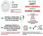 Copriwater Soft Nero Ceramica termoindurente bianco - immagine 4