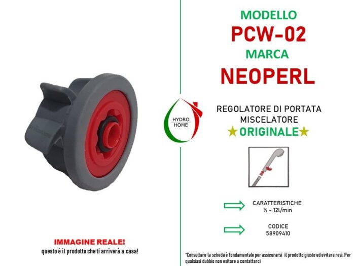 Regolatore di flusso Neoperl PCW-02 passo 1/2 pollice - immagine 14