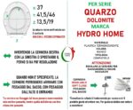 Copriwater Quarzo Dolomite termoindurente bianco - immagine 4