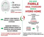Copriwater Fiorile Ideal Standard termoindurente bianco - immagine 2