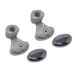 Ricambio Novellini Cuscinetti e Supporti Grigio Cromo Star R 1 binario