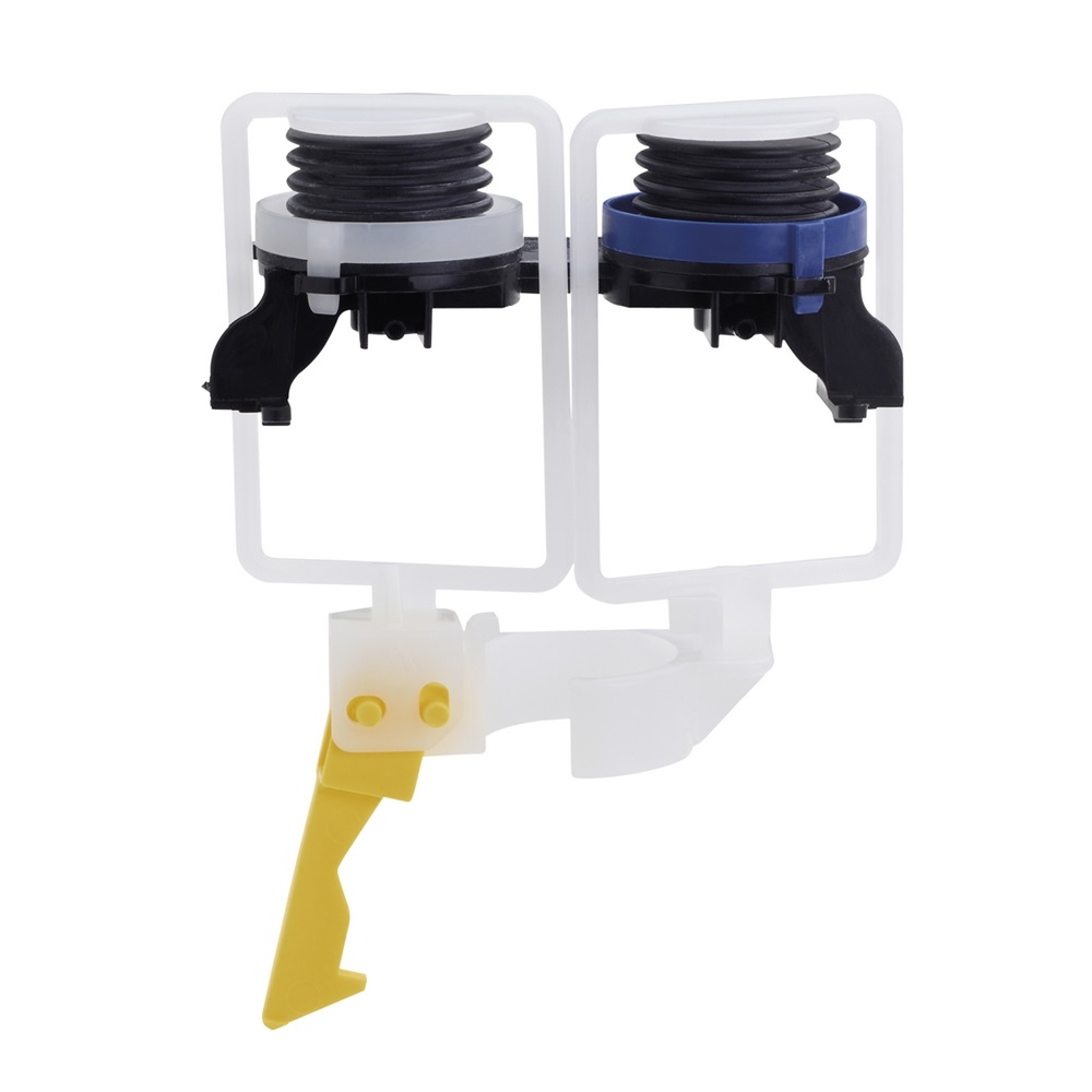 7301.jpg Kit pneumatico doppio scarico Oli 74 cassetta incasso OLI - immagine 1