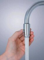 Ecobooster lavabi e lavelli risparmio acqua con pulsante Neoperl 22 F cromato - immagine 2