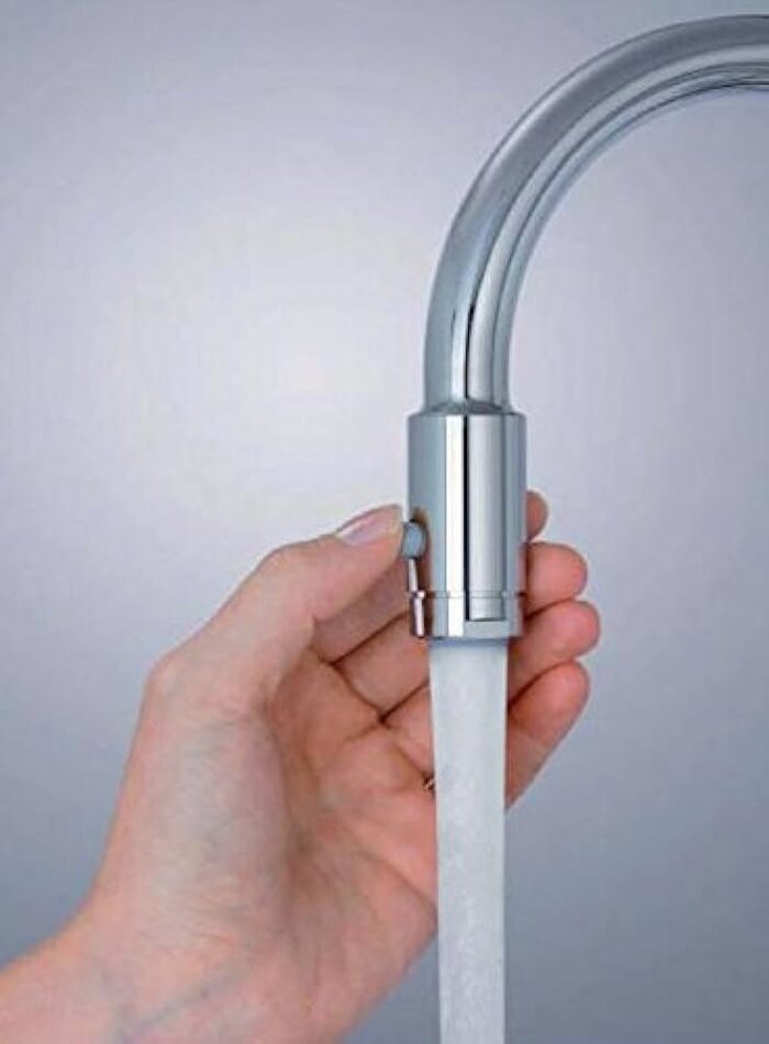 Ecobooster lavabi e lavelli risparmio acqua con pulsante Neoperl 22 F cromato - immagine 2