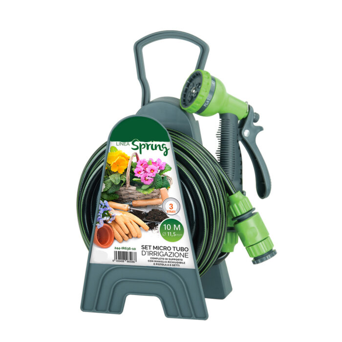Set micro tubo d'irrigazione 11 mm linea spring - immagine 1