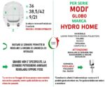 Copriwater Modì Globo legno rivestito in resina poliestere bianco - immagine 2