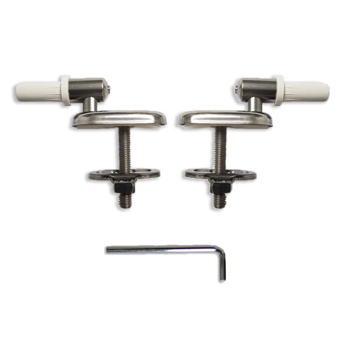 Cerniere per copriwater Mia SLIM Ideal Standard termoindurente J505801 - immagine 1