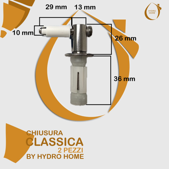 Cerniere per copriwater Clodia e Perla Dolomite termoindurente J104900 e J326900 - immagine 2