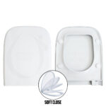 Copriwater S20 Vitra termoindurente bianco Soft Close