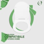 Copriwater Slim Jade Sanindusa termoindurente bianco Soft Close Sgancio Rapido - immagine 5