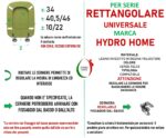 Copriwater Rettangolare Universale legno rivestito in resina poliestere - immagine 16
