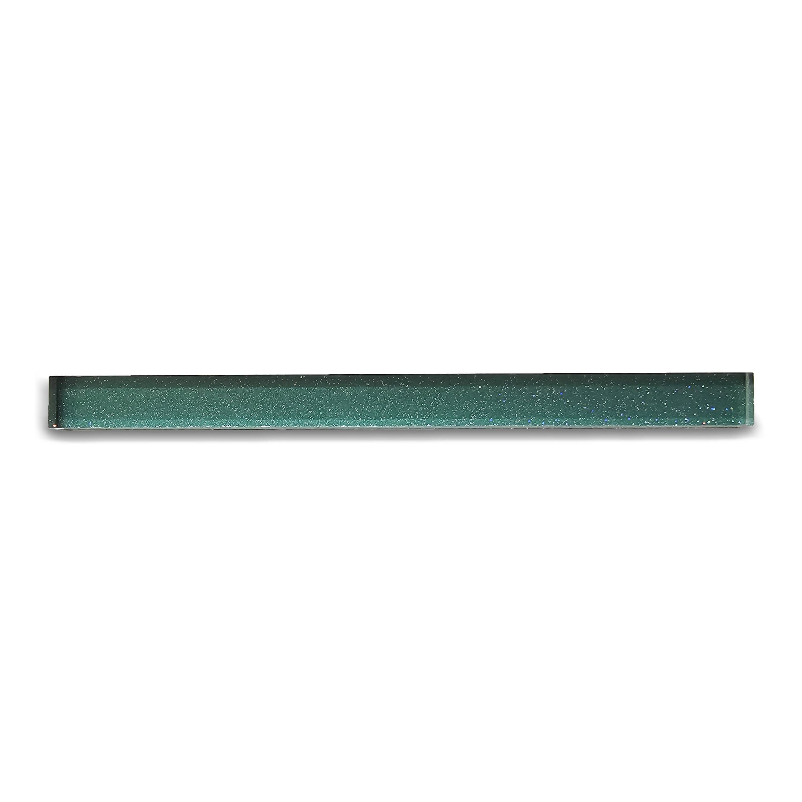 8110.jpg Listello in Vetro Matita Etoile Verde 1,5x20 cm - immagine 1