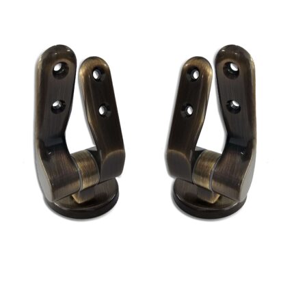 Cerniere Soft Close regolabili fissaggio dall'alto interasse 1,7 colore bronzo