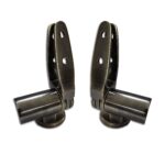Cerniere Soft Close regolabili fissaggio dall'alto interasse 2,2 colore bronzo
