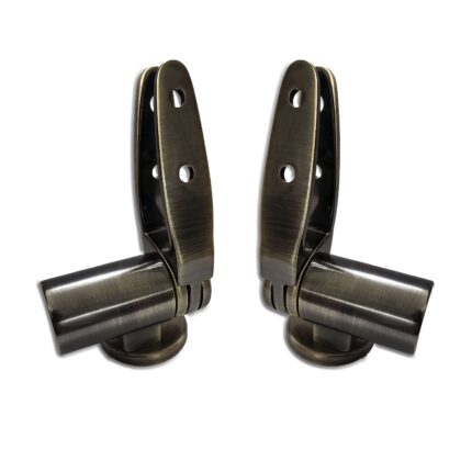 Cerniere Soft Close regolabili fissaggio dall'alto interasse 2,2 colore bronzo