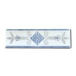 Listello in ceramica Nirvana Blu 7x24,5 cm