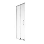 1 Lato per Box Doccia angolare Essential profilo cromato cristallo trasparente 78-80