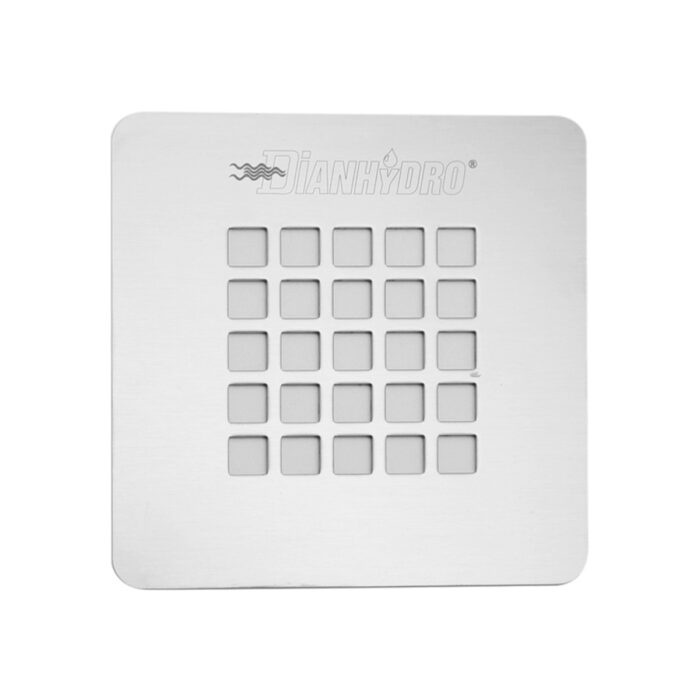 Griglia Inox 12,5X12,5 per piatti doccia Serenity - immagine 1
