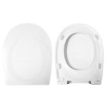 Copriwater Grace Globo termoindurente bianco Soft Close Sgancio Rapido