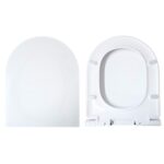 Copriwater Quadrarco Dolomite termoindurente bianco Soft Close e Sgancio Rapido