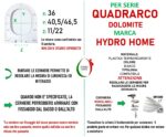Copriwater Quadrarco Dolomite termoindurente bianco Soft Close e Sgancio Rapido - immagine 2
