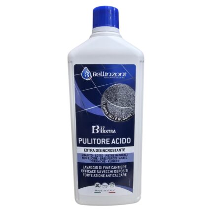 Pulitore disincrostante Gres porcellanato, granito, cotto flacone da 1 lt