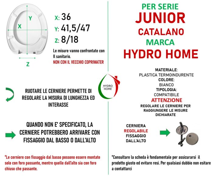 Copriwater Junior Catalano termoindurente avvolgente bianco - immagine 2