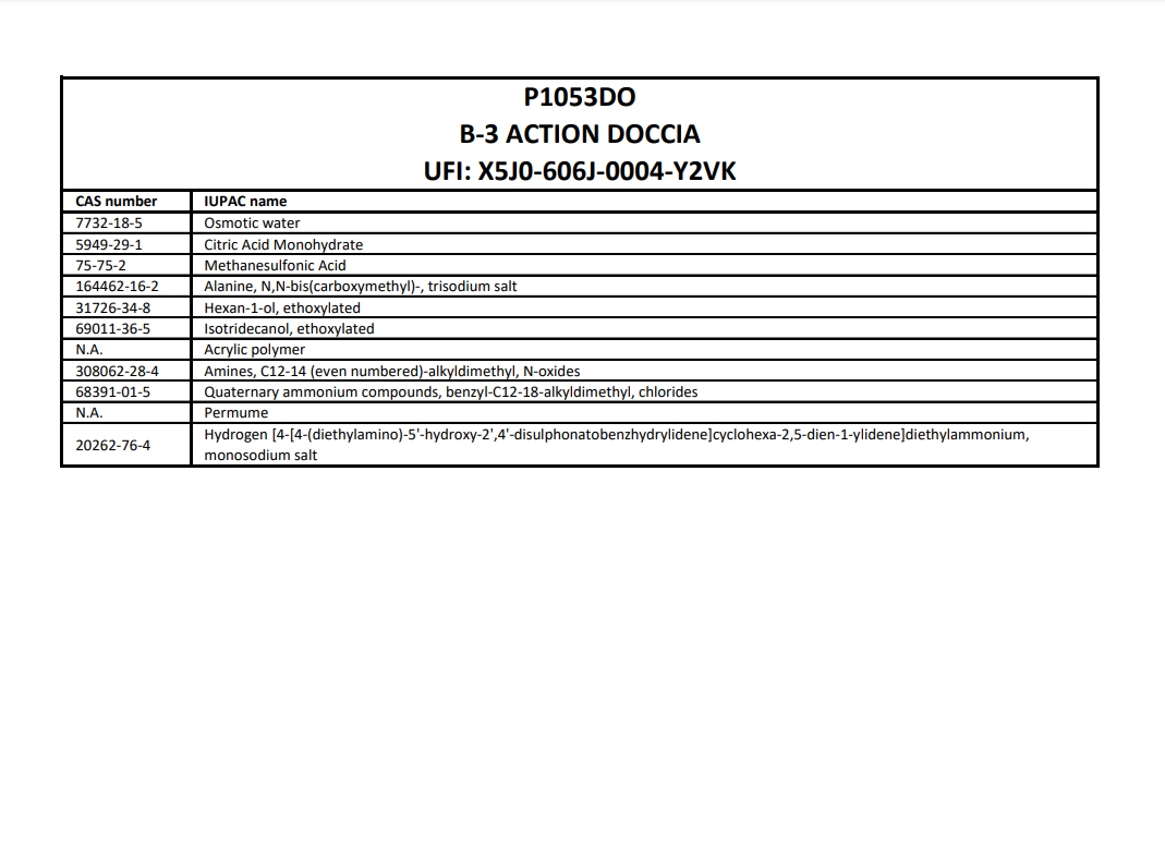 8589.jpg Protettivo Doccia B-3 Action Doccia 750 ml - immagine 3