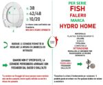 Copriwater Fish Falerii termoindurente avvolgente bianco - immagine 2