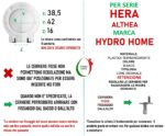 Copriwater Hera Althea termoindurente bianco come originale - immagine 2