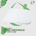 Copriwater Metropolitan Rak Ceramics termoindurente Soft Close bianco come originale - immagine 3