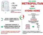 Copriwater Metropolitan Rak Ceramics termoindurente Soft Close bianco come originale - immagine 2