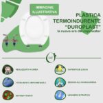 Copriwater M2 45 Galassia termoindurente bianco come originale - immagine 5