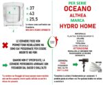 Copriwater Oceano Althea termoindurente Soft Close bianco come originale - immagine 2