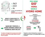 Copriwater Giò Hidra Ceramica termoindurente bianco come originale - immagine 2