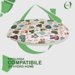 Copriwater Universale Ovale Stampato Animaletti compatibile con vari modelli termoindurente bianco - immagine 3