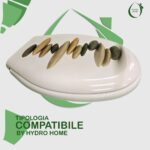 Copriwater Universale Ovale Stampato Zen compatibile con vari modelli termoindurente bianco - immagine 3