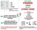 Copriwater Frozen Simas termoindurente Soft Close bianco come originale - immagine 2