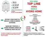 Copriwater Top Line Hidra termoindurente Soft Close avvolgente bianco - immagine 2