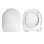 Copriwater Bowl 55 Globo termoindurente Soft Close avvolgente bianco Sgancio Rapido