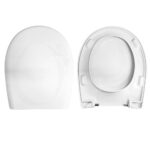 Copriwater Duraplus Duravit termoindurente avvolgente bianco