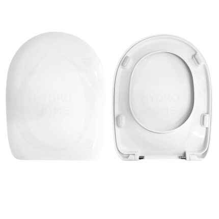 Copriwater Diana Azzurra termoindurente avvolgente bianco come originale