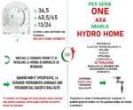 Copriwater One Axa termoindurente avvolgente bianco - immagine 2