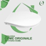 Copriwater Vera 55 Azzurra termoindurente bianco come originale - immagine 3