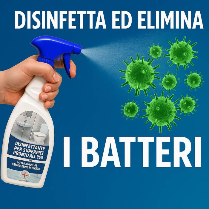 Disinfettante Superfici Spray Specifico per WC e Copriwater 750ml - immagine 5