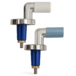 Cerniere Soft Close regolabili ad espansione per copriwater termoindurente